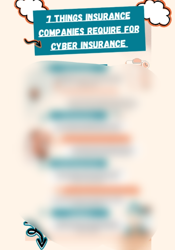 7 Things Insurance Companies Require for Cyber Insurance